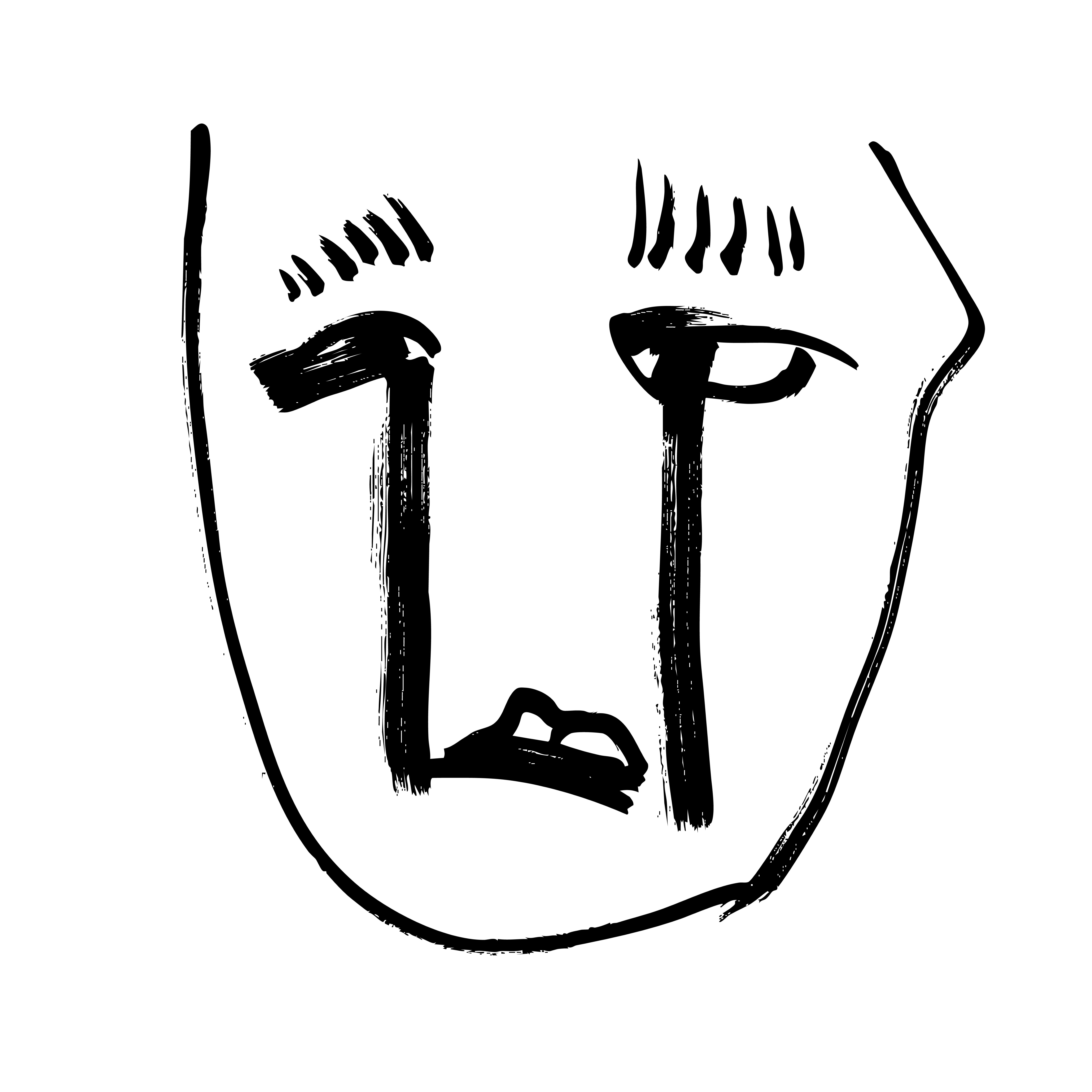 scacha face illustration